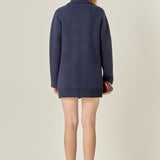 Polo Long Double Cardigan