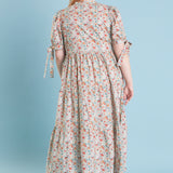 Bow Detailed Midi Dress