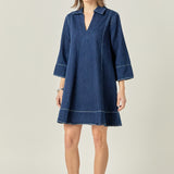 Harriet Denim Mini Dress