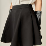 Ivy Flared A-line Mini Skirt