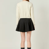 Ivy Flare A-line Mini Skirt