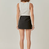 The Sienna Slit Skort