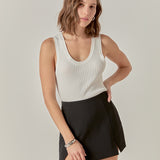 The Sienna Slit Skort