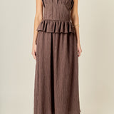 Modern Muse Pleated Midi Dress
