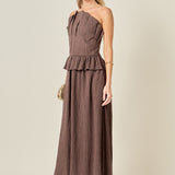 Modern Muse Pleated Midi Dress