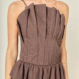 Modern Muse Pleated Midi Dress