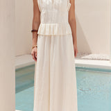 Modern Muse Pleated Midi Dress