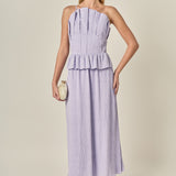 Modern Muse Pleated Midi Dress