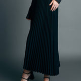 Pleated Midi Skirt