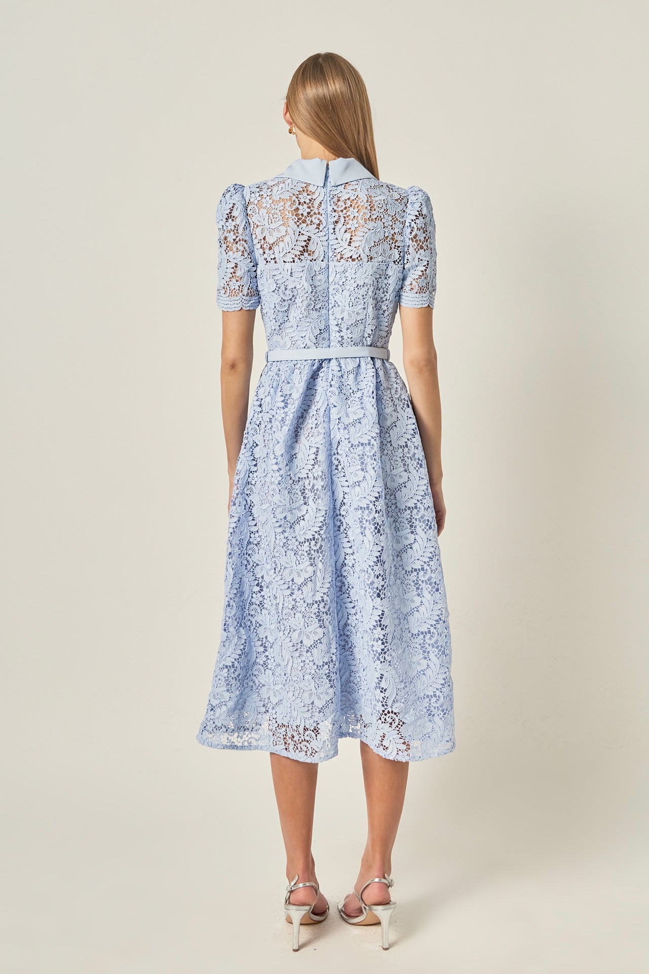 english factory embroidered lace midi dress English Factory
