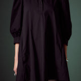 Puff Sleeve Shirt Mini Dress