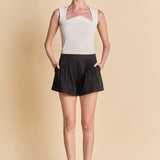 The Celine Pintuck Shorts