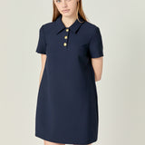 Luna Polo Shirt Mini Dress