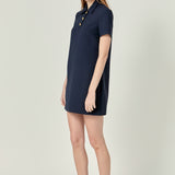 Luna Polo Shirt Mini Dress