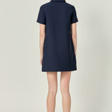 Luna Polo Shirt Mini Dress