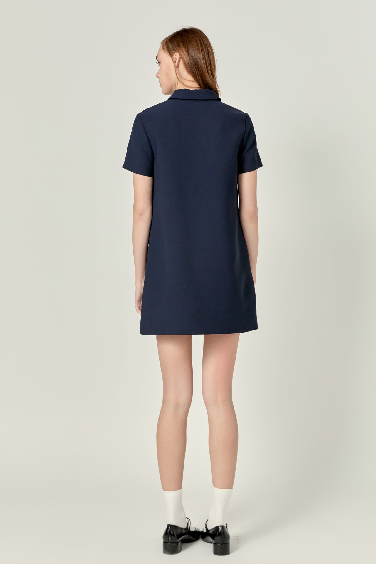 Luna Polo Shirt Mini Dress