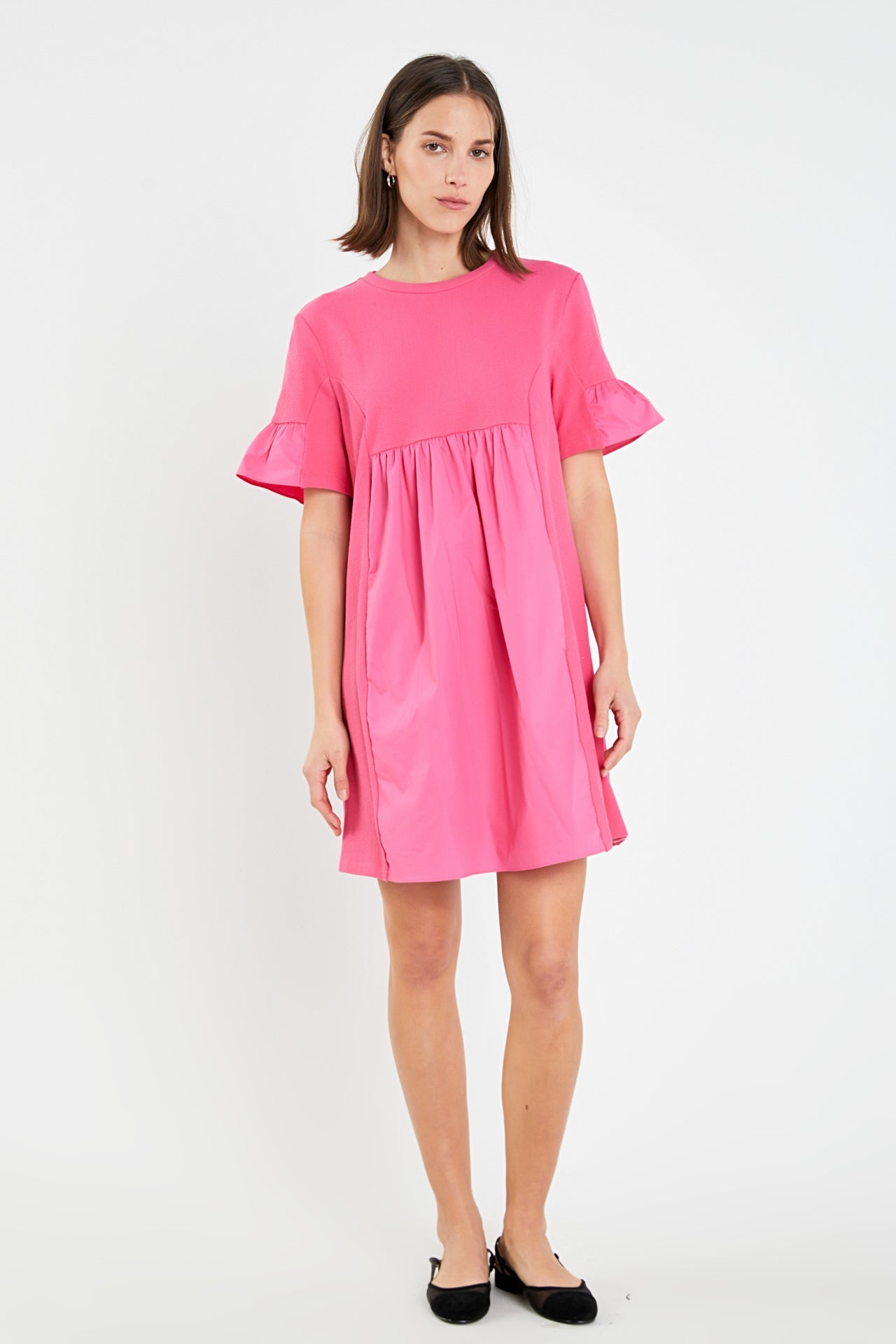 Mini Shirt Dress English Factory Mini Shirt Dress English Factory
