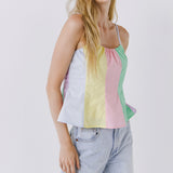 Color Block Cami Top