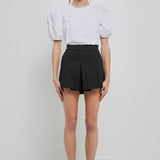 Pleated Mini Skort