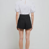 Pleated Mini Skort