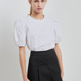 Pleated Mini Skort