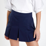 Pleated Mini Skort