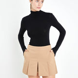 Pleated Mini Skort
