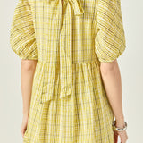 Plaid Midi Dress