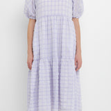 Plaid Midi Dress- Sold Out