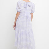 Plaid Midi Dress- Sold Out