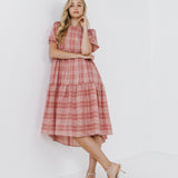 Plaid Midi Dress