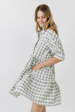 Load image into Gallery viewer, Plaid Mini Dress
