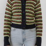 Multi Stripe Cardigan