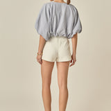 Voluminous Cropped Top
