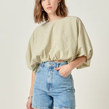Voluminous Cropped Top