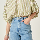 Voluminous Cropped Top