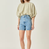 Voluminous Cropped Top