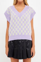 Load image into Gallery viewer, Checker Knit Vest
