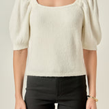 Puff Sleeve Sweater