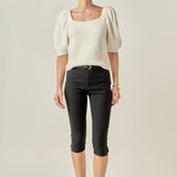 Puff Sleeve Sweater