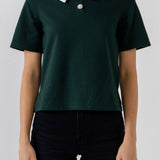 Polo Shirts with Jewel Button