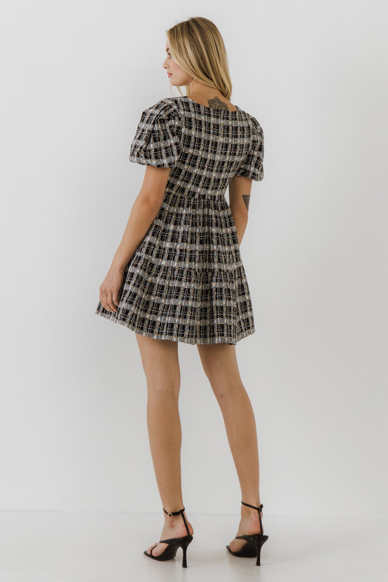 Tweed Mini Dress – English Factory