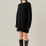 Cozy Round Sweater Dress