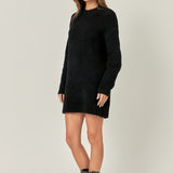 Cozy Round Sweater Dress
