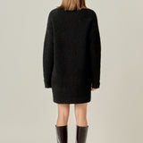 Cozy Round Sweater Dress