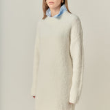 Cozy Round Sweater Dress