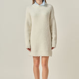 Cozy Round Sweater Dress