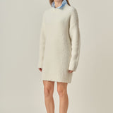 Cozy Round Sweater Dress