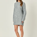 Cozy Round Sweater Dress