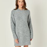 Cozy Round Sweater Dress